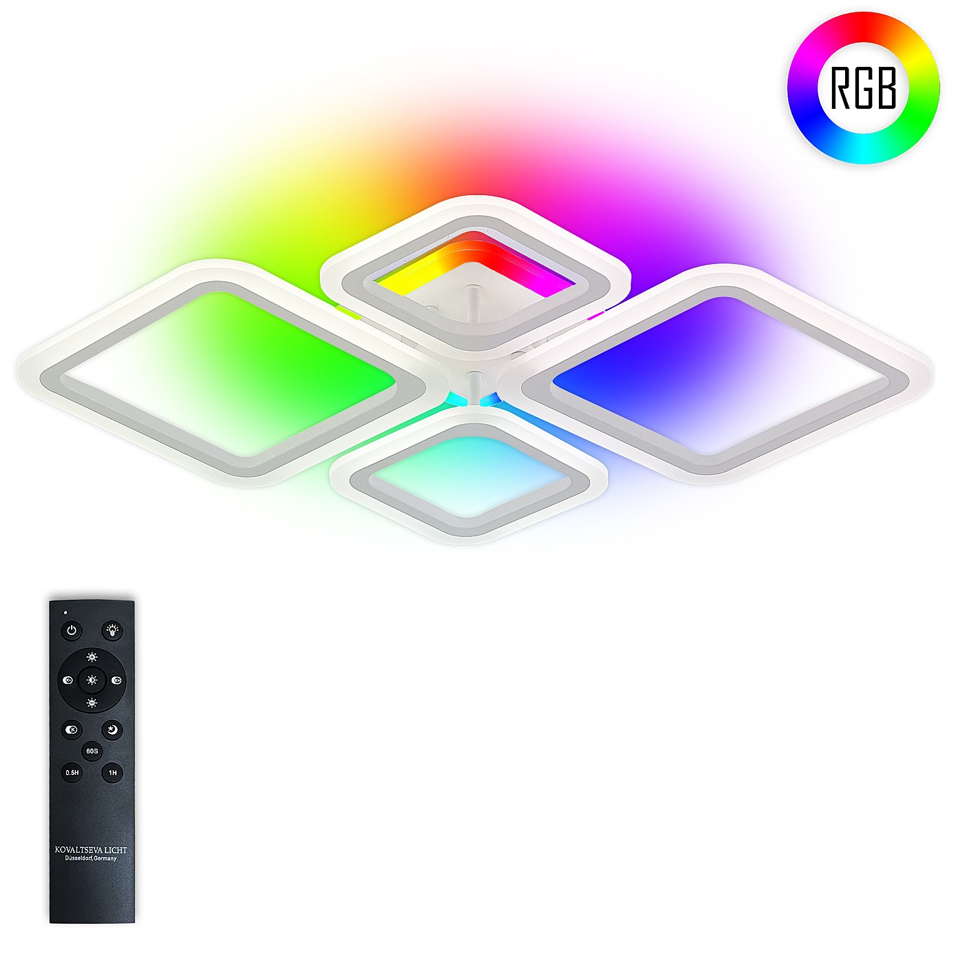 Потолочная люстра Natali Kovaltseva Spektr LED LAMPS 81421