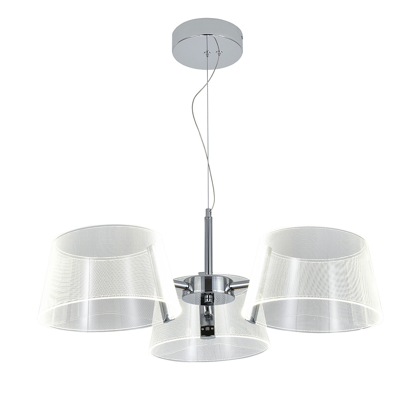 Подвесная люстра Indigo Orlare V000105L 14021/3P Chrome