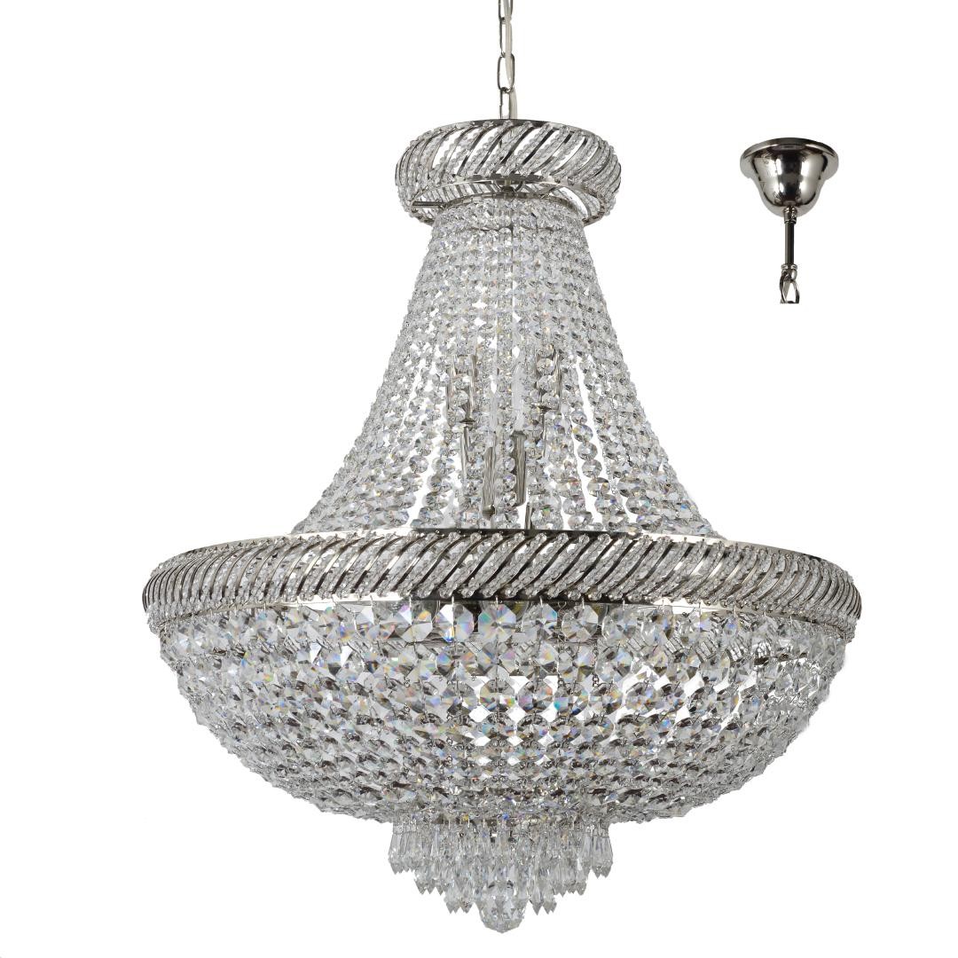 Подвесная люстра Dio D'Arte Bari Nickel Bari E 1.5.60.200 N