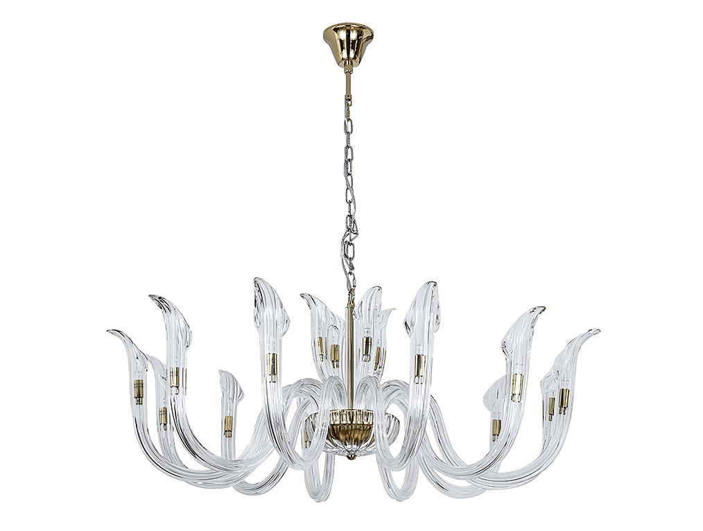 Подвесная люстра Newport 3650 3654+12/C gold