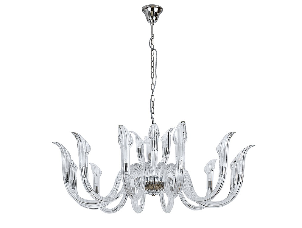 Подвесная люстра Newport 3650 3654+12/C nickel