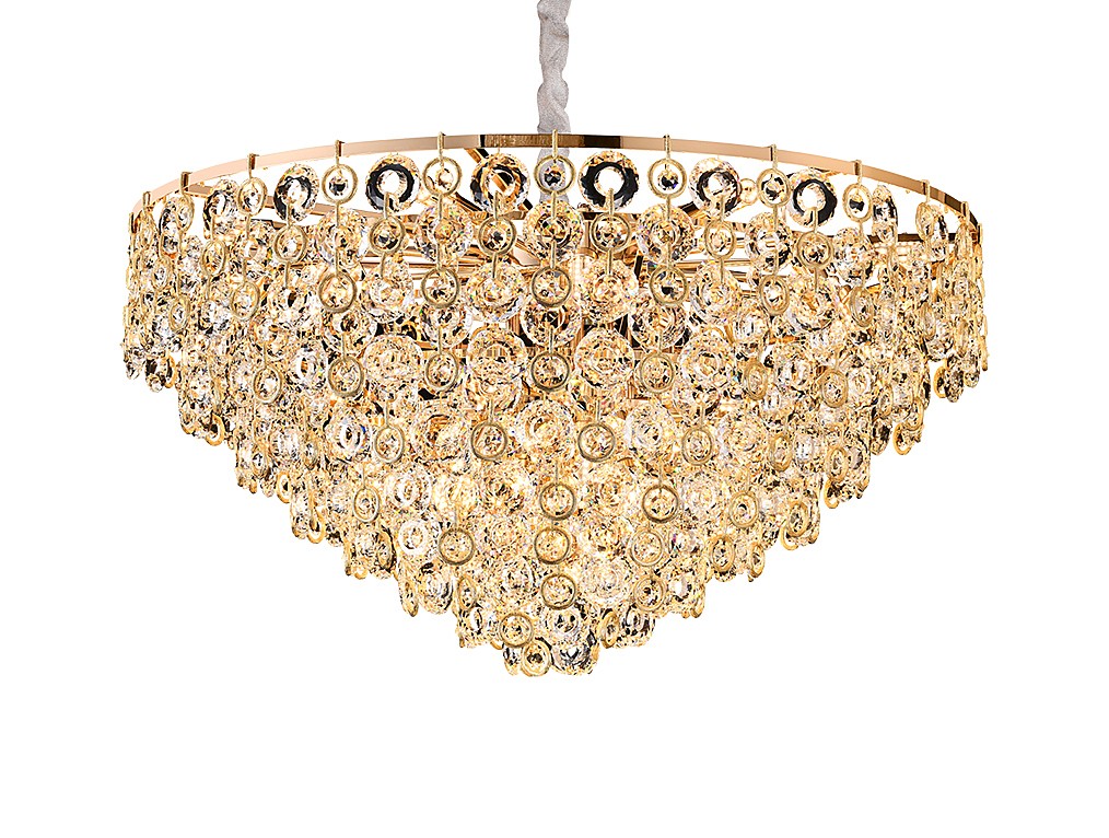 Подвесная люстра Newport 5260 5265+16/C gold