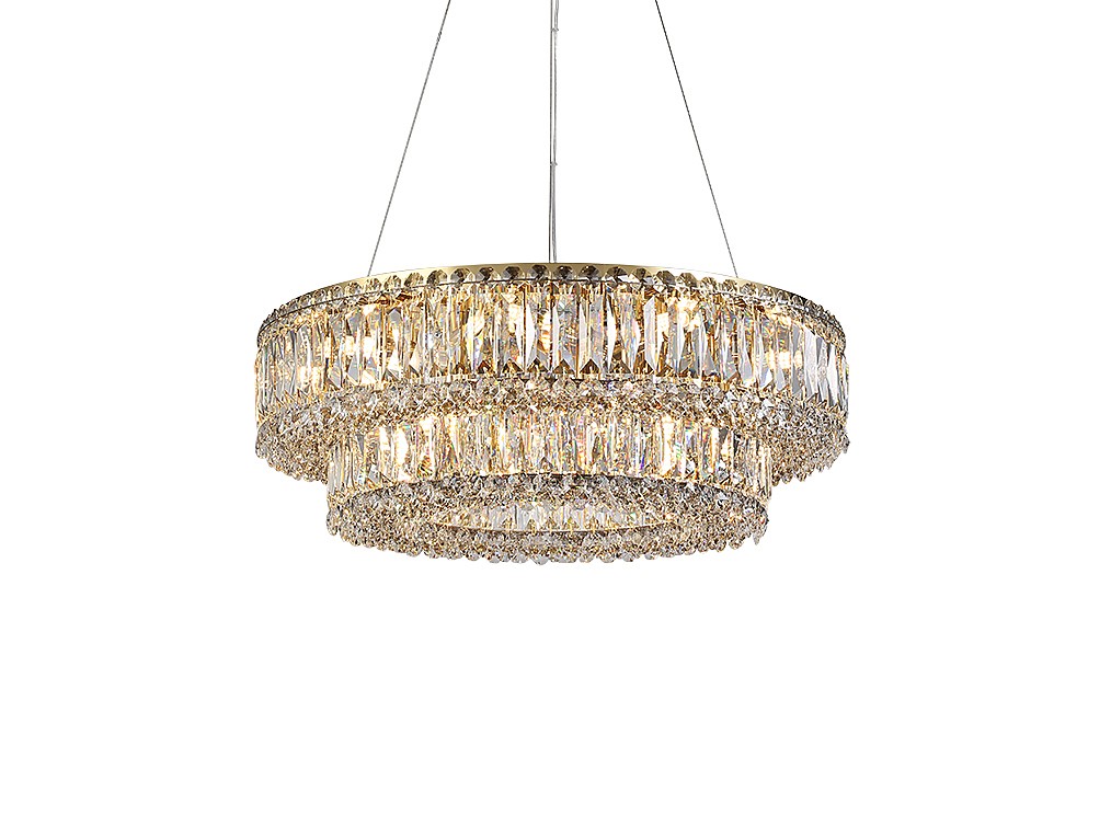 Подвесная люстра Newport 8450 8450+18/S gold