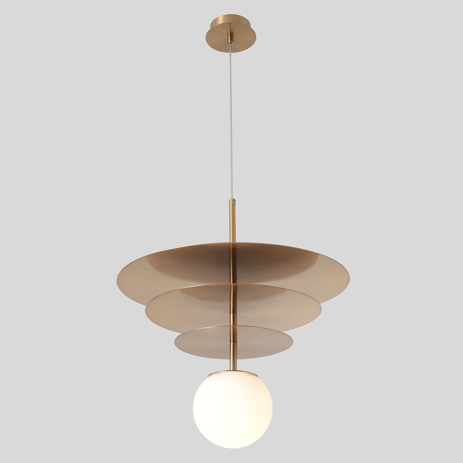 Светильник подвесной Crystal Lux Uva UVA SP1.3 BRASS