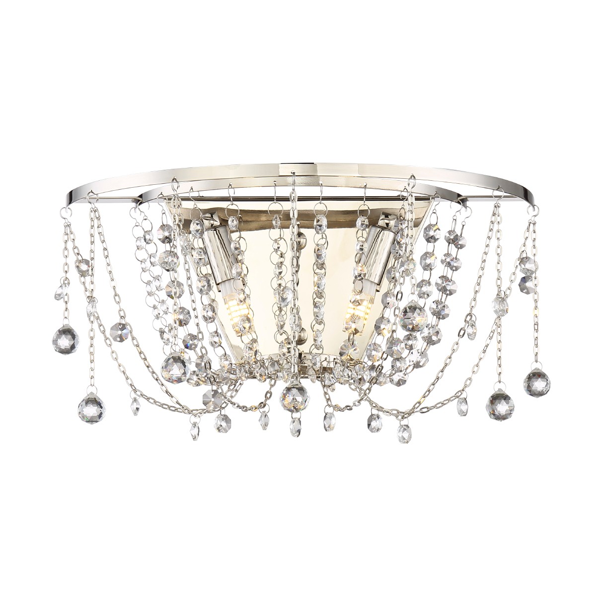 Настенное бра Delight Collection P168288 W168288S chrome