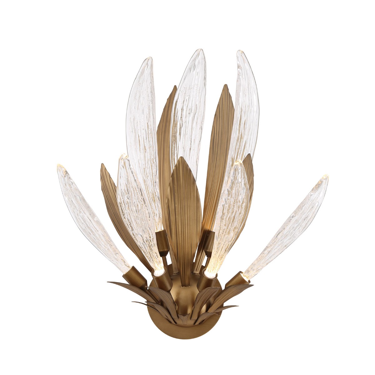 Настенное бра Delight Collection RP168416 W168416-7 bronze/clear