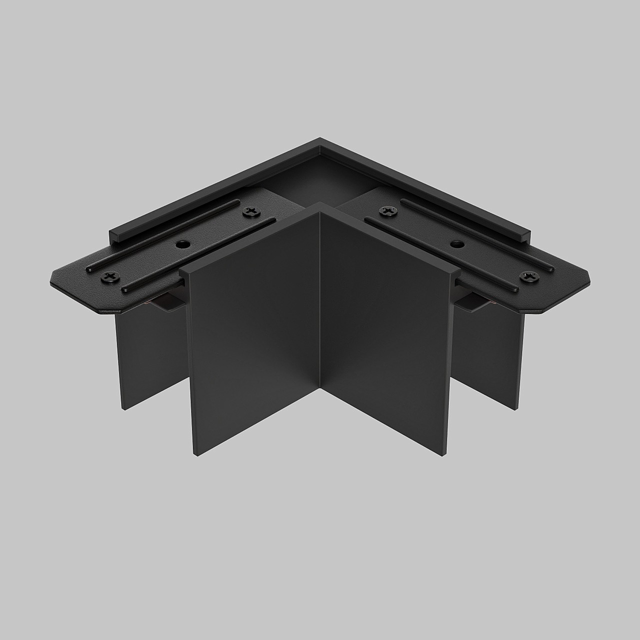 L - соединитель для накладного шинопровода трековой системы SMART LINE IMEX Smart Line IL.0050.1002-BK