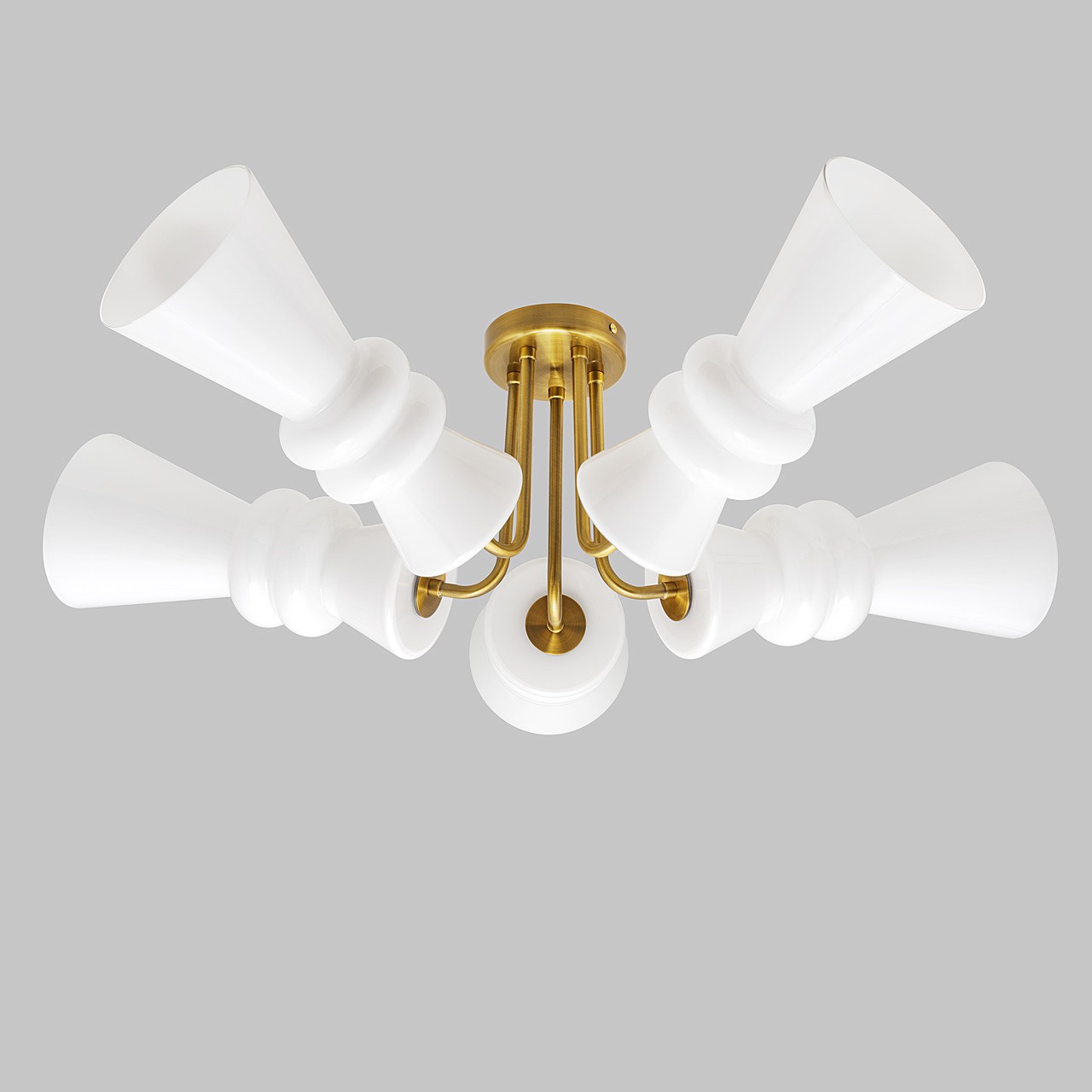 Потолочная люстра IMEX Bloom MD.9345-5-S-BR