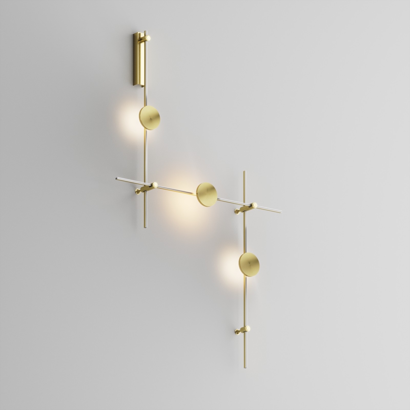 Основание настенное Wall для трековых светильников Flarity Maytoni Готовые конструкции TFC-Flar-W01-BS