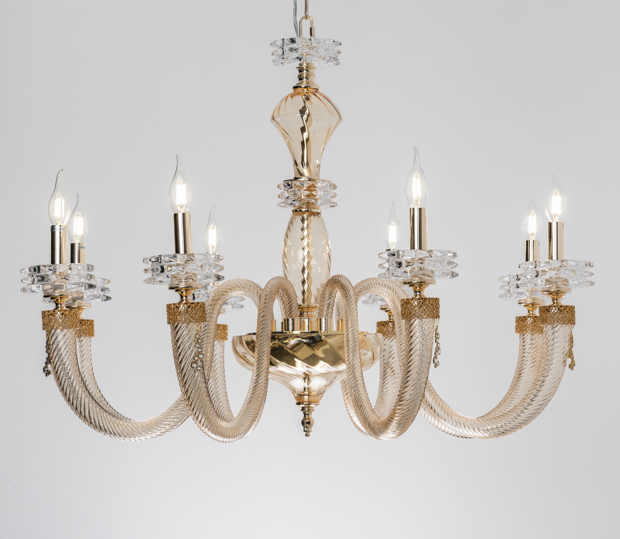 Подвесная люстра Notte Giorno Daniele CN806GS/L8