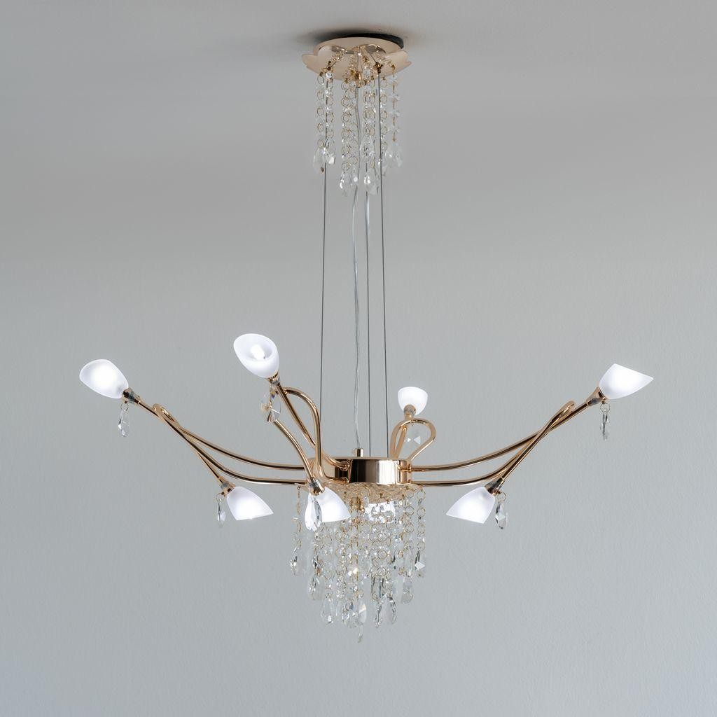 Подвесная люстра Notte Giorno Venezia CN817G/L8