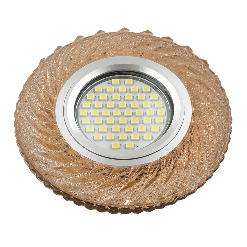 Встраиваемый светильник Fametto Luciole DLS-L137 GU5.3 GLASSY/TEA