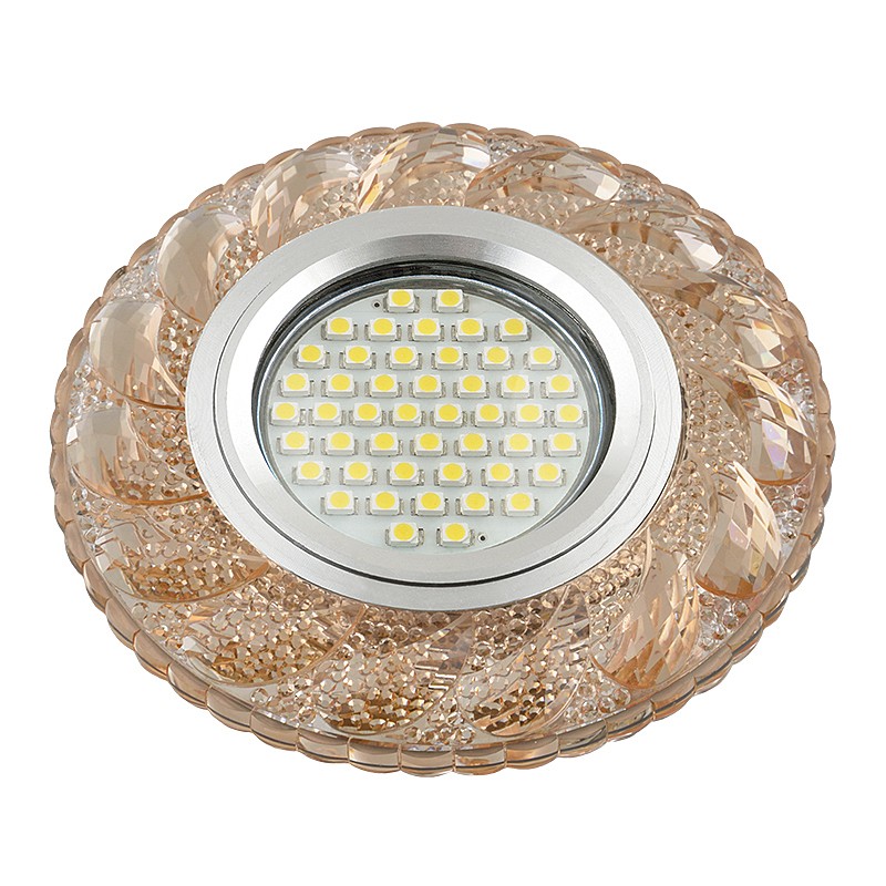 Встраиваемый светильник Fametto Luciole DLS-L147 GU5.3 GLASSY/TEA