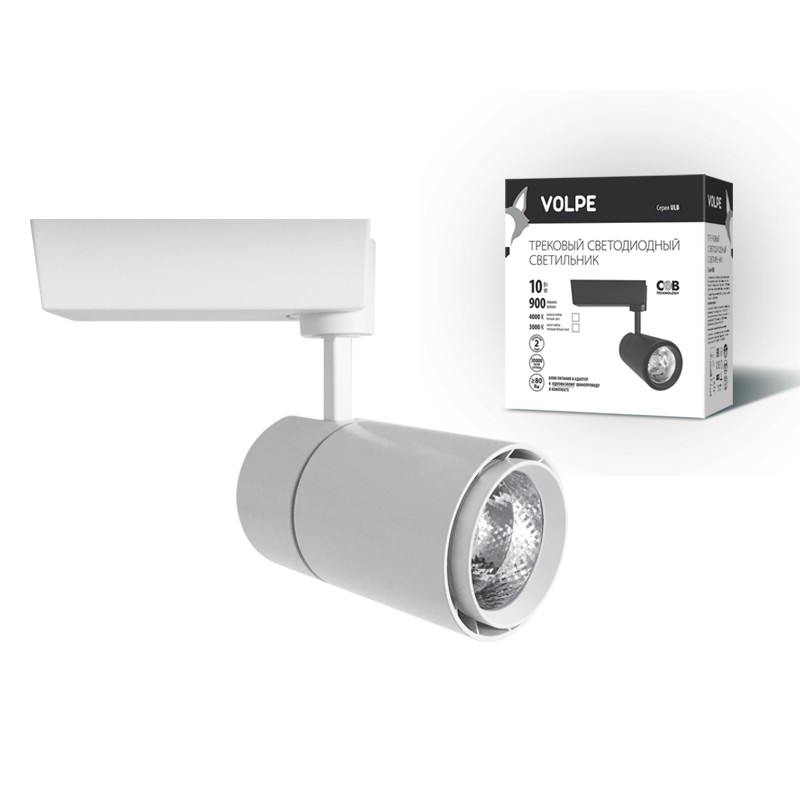 Трековый светильник Volpe Ulb-q252 ULB-Q252 10W/WW/H WHITE