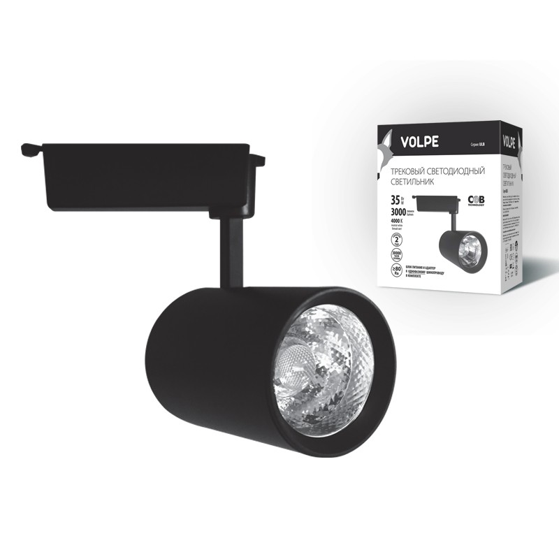 Трековый светильник Volpe Ulb-q253 ULB-Q253 35W/NW/A BLACK