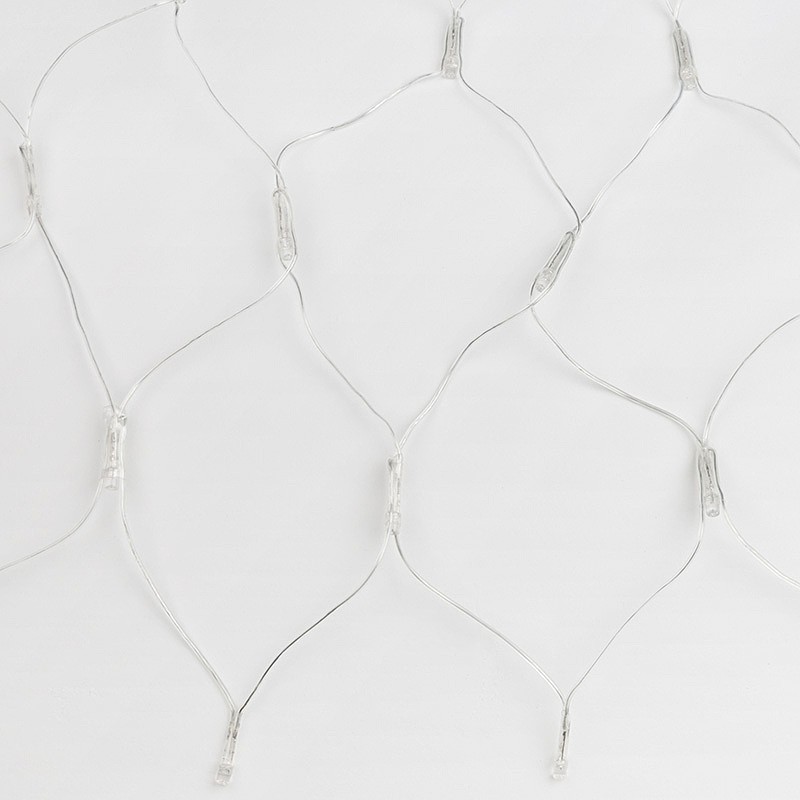 Сетка светодиодная с контроллером, 1,8х1,5м Uniel ULD-N1815-180/DTA WARM WHITE IP20