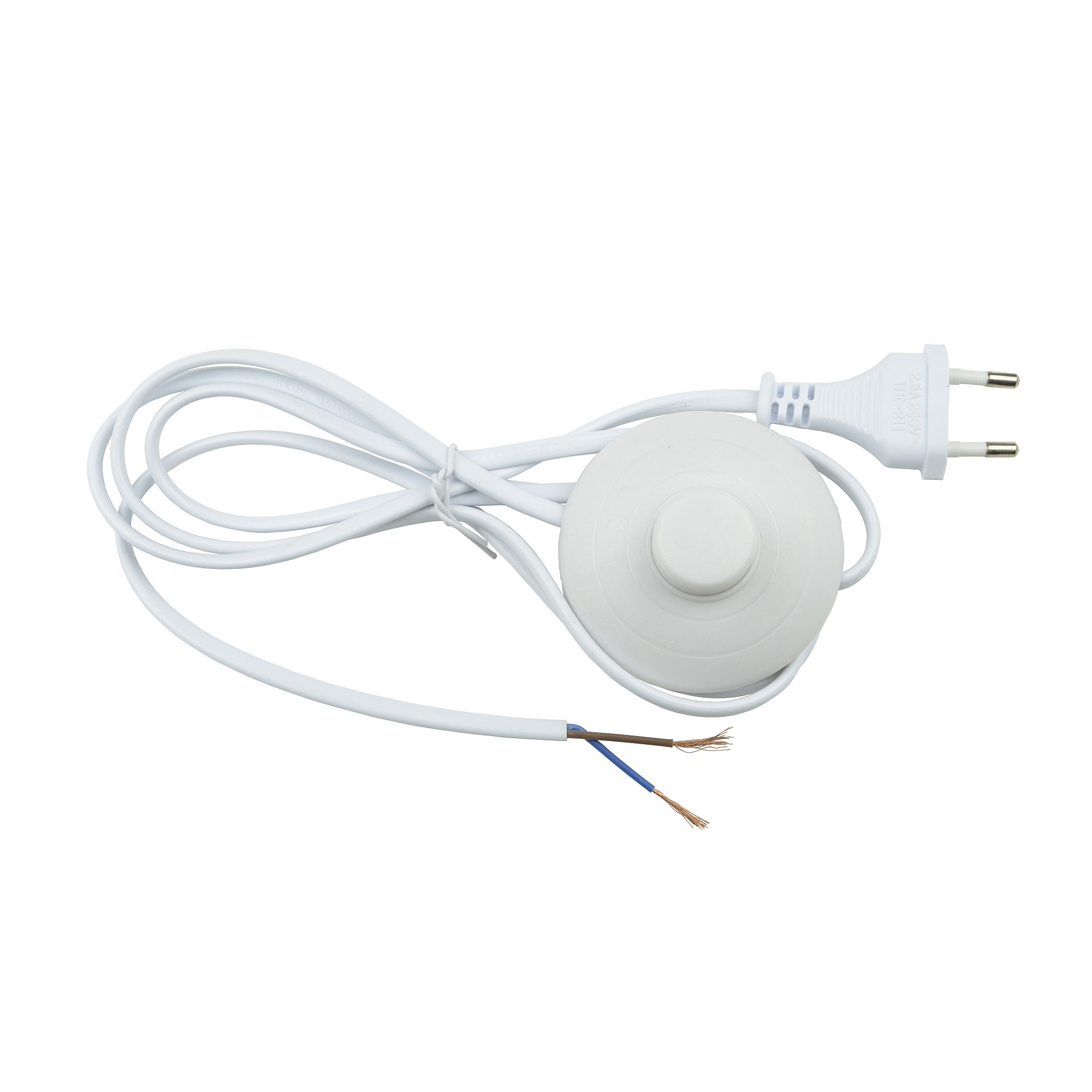 Сетевой шнур Uniel UCX-C20/02A-170 WHITE