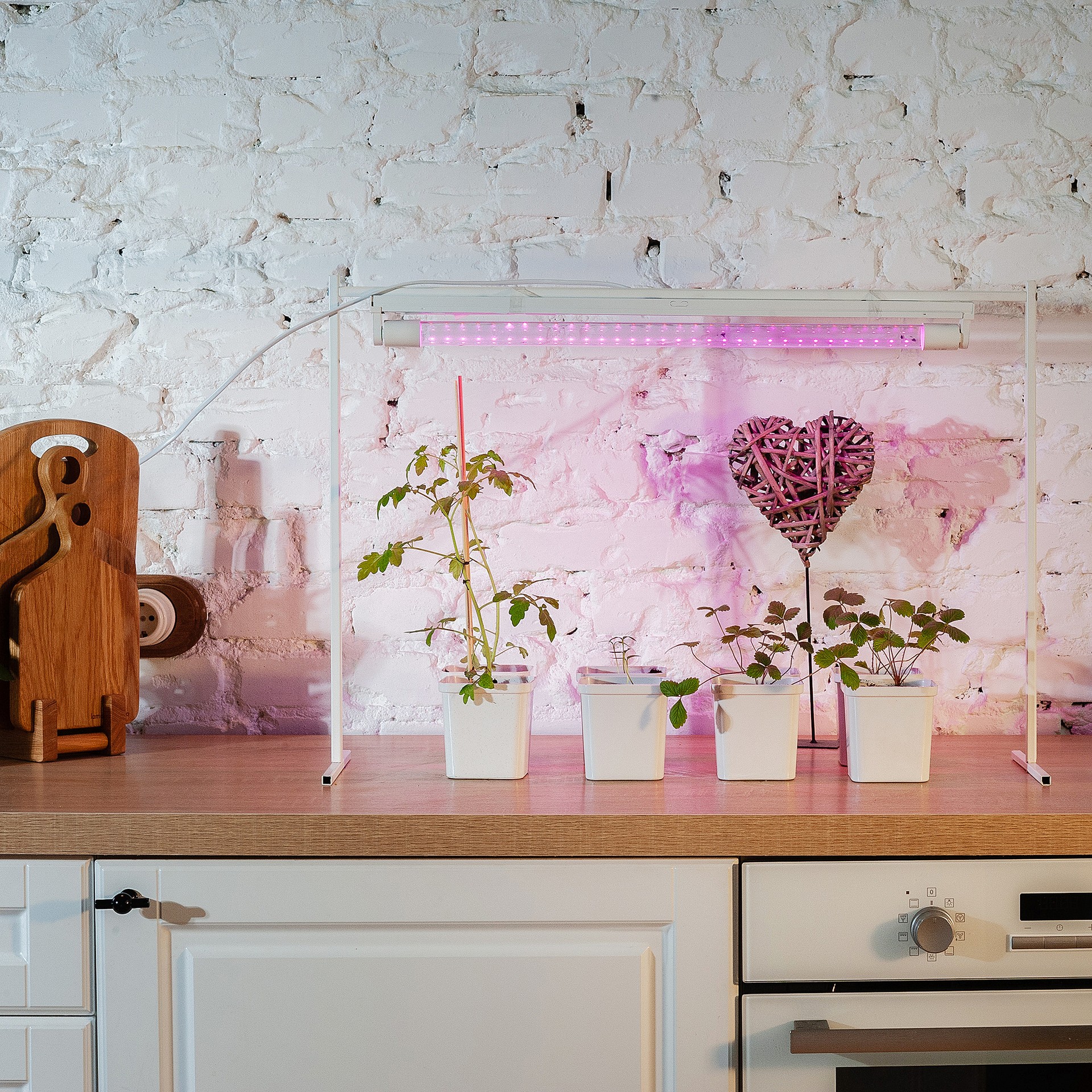 Лампа для растений Uniel LED-T8-9W/SPSB/G13/CL PLP30WH