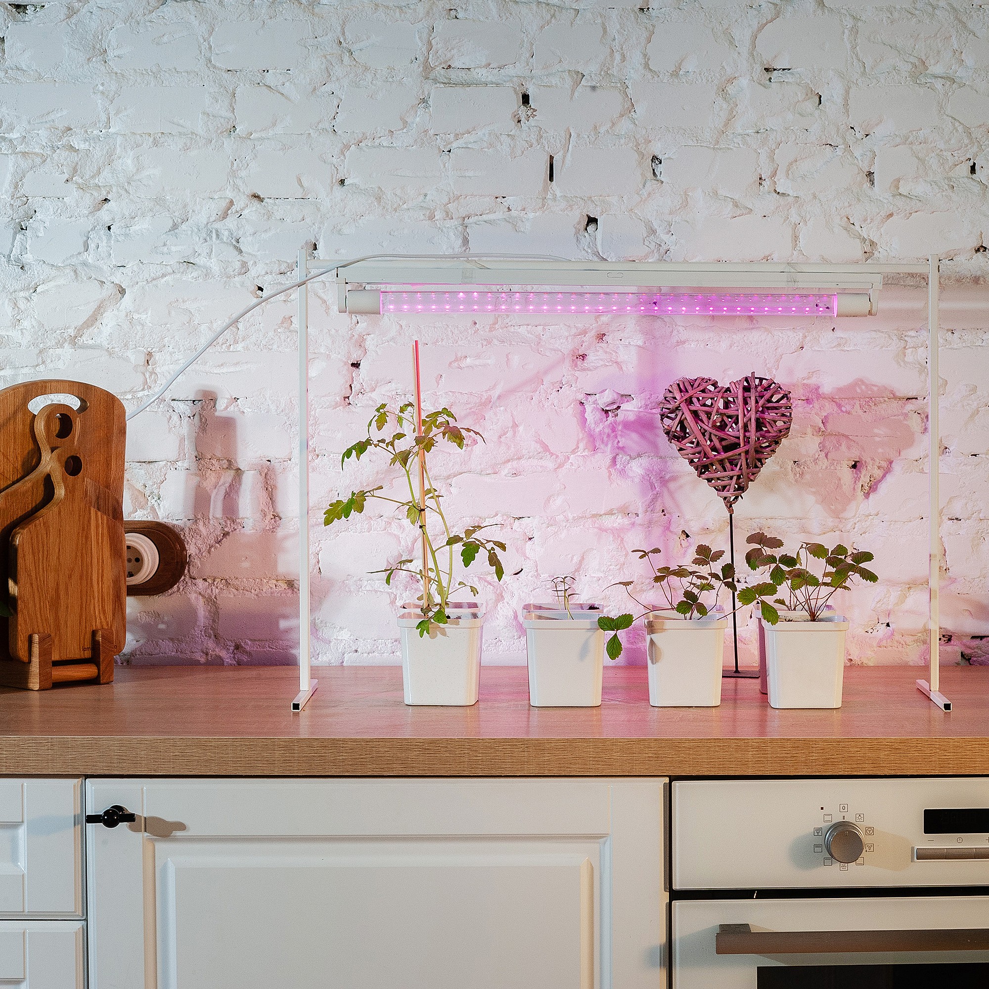 Лампа для растений Uniel LED-T8-9W/SPSB/G13/CL PLP30WH