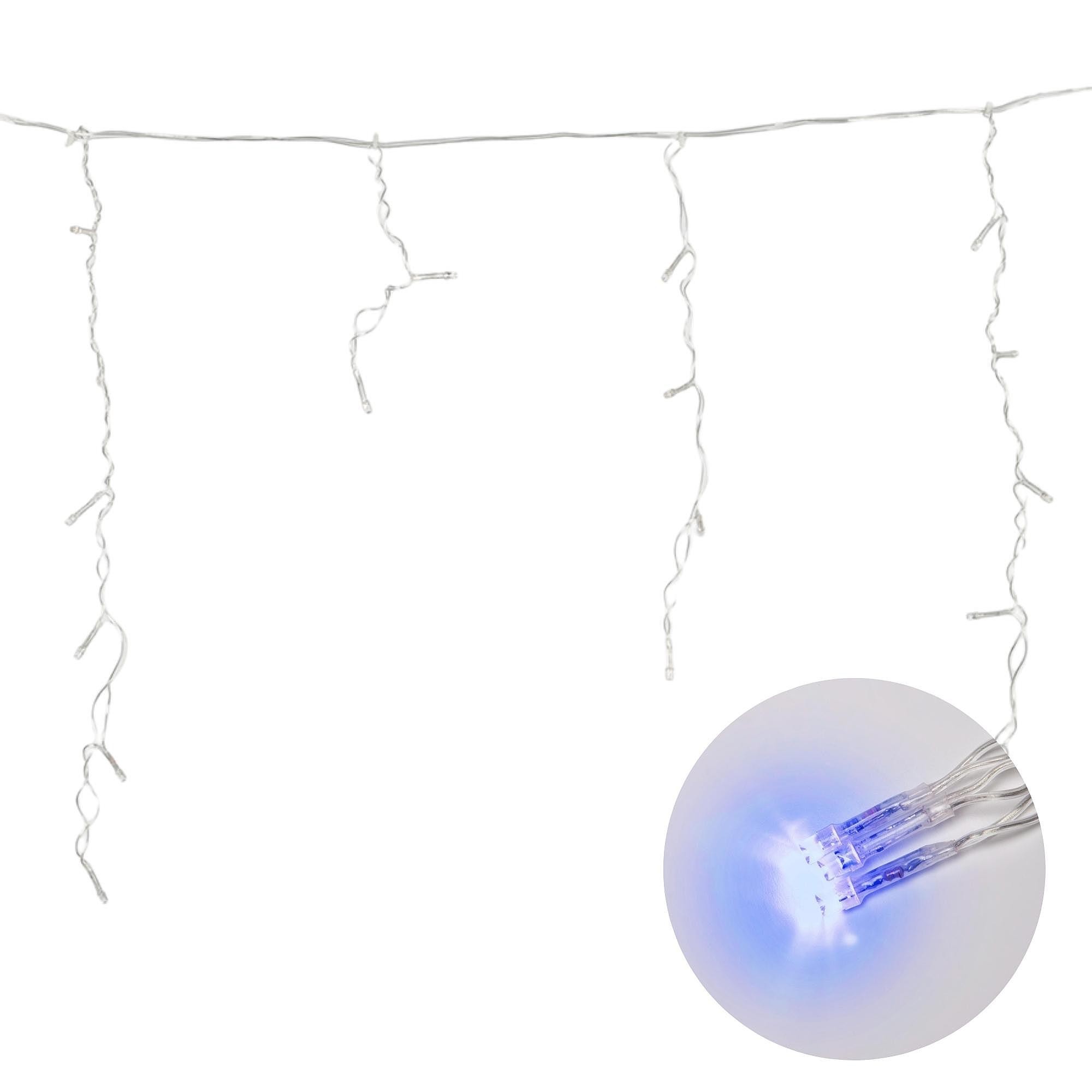 Бахрома светодиодная, 1,8м Uniel ULD-B1805-048/DTA BLUE IP20