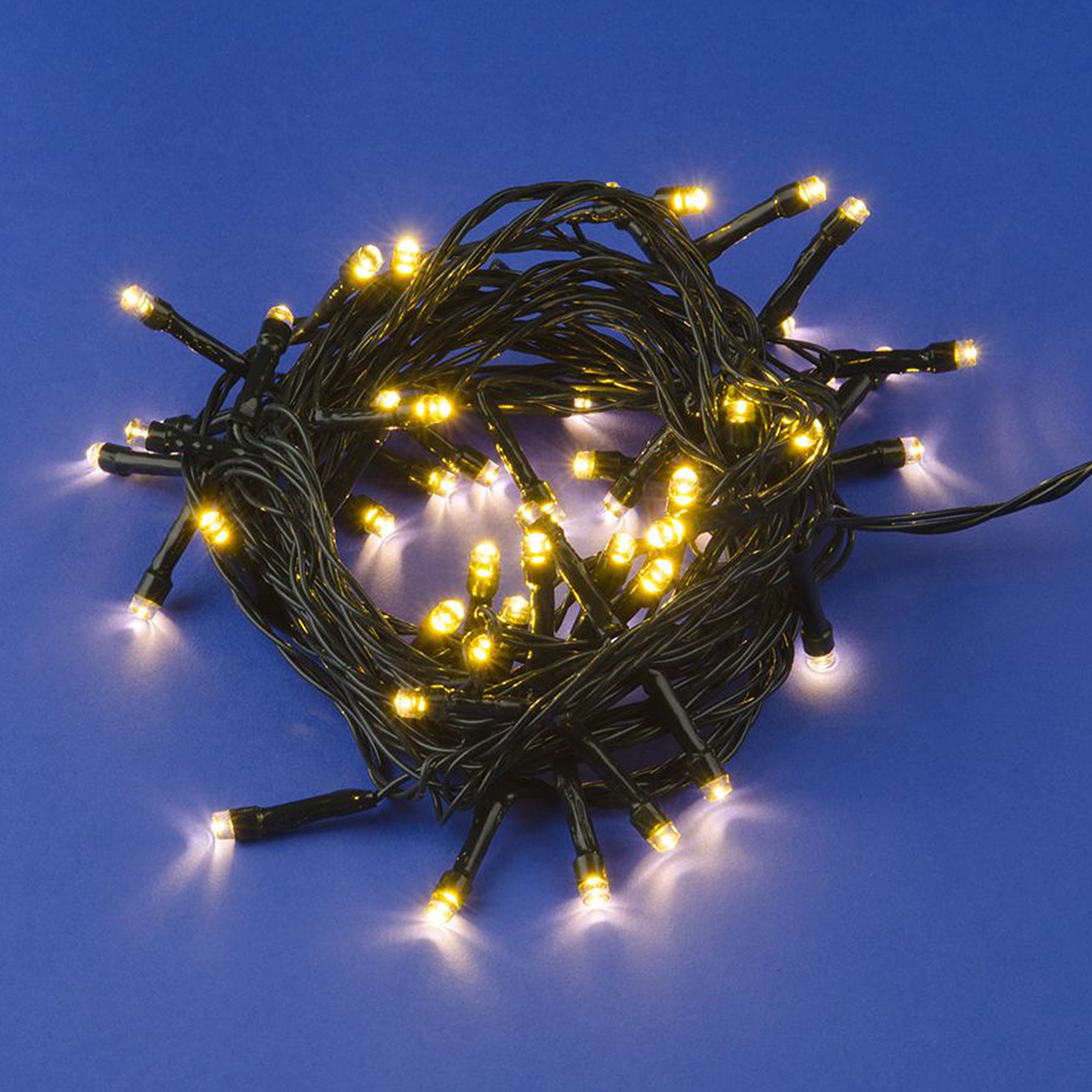 Гирлянда Uniel ULD-S0500-050/DGA WARM WHITE IP20