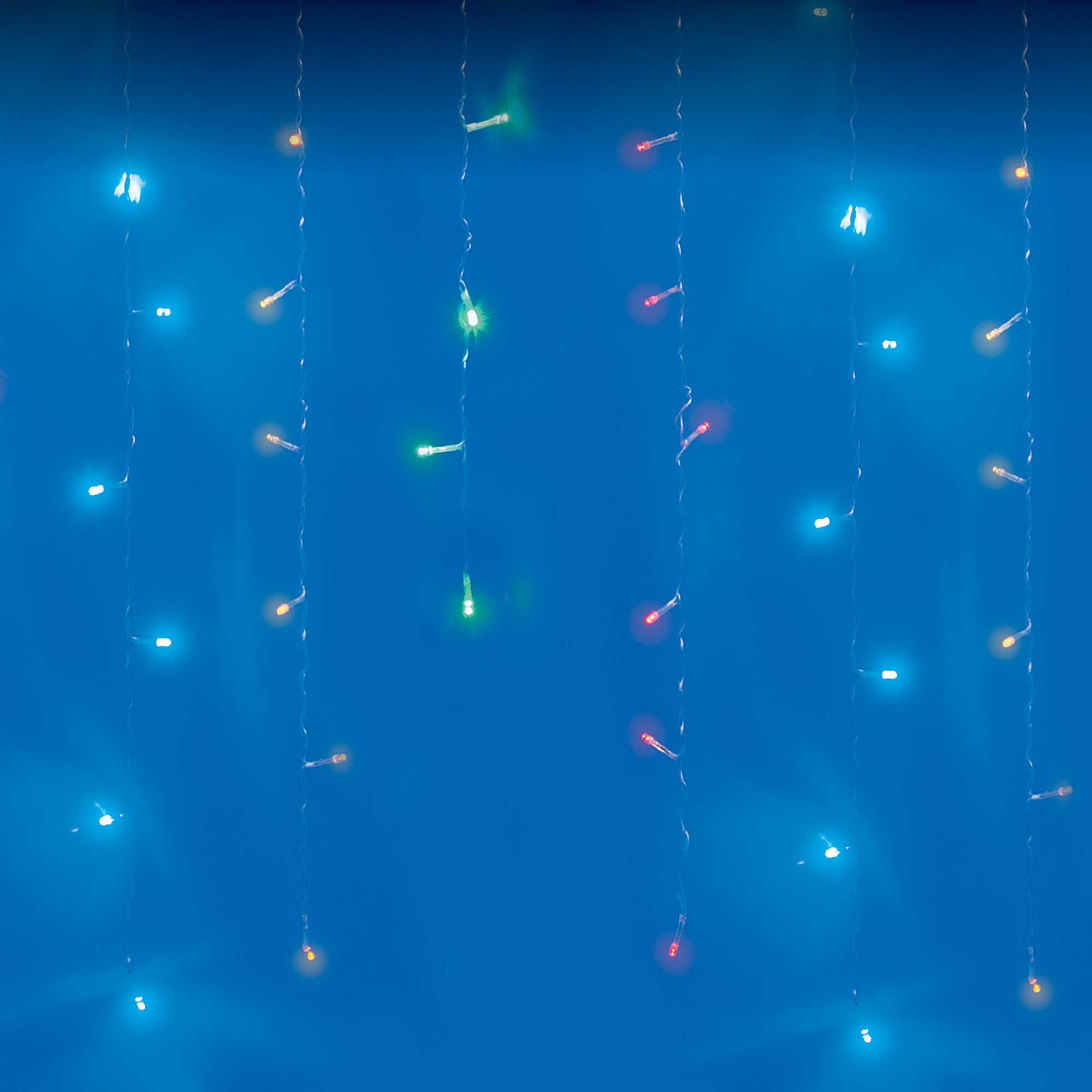 Бахрома светодиодная, 20м Uniel ULD-B20007-480/DTA/RC MULTI IP44