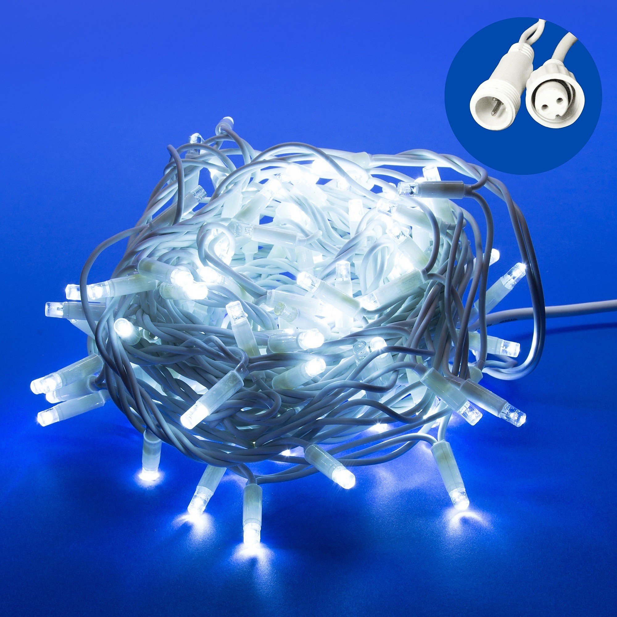 Гирлянда Uniel ULD-S1000-120/SWK WHITE IP67