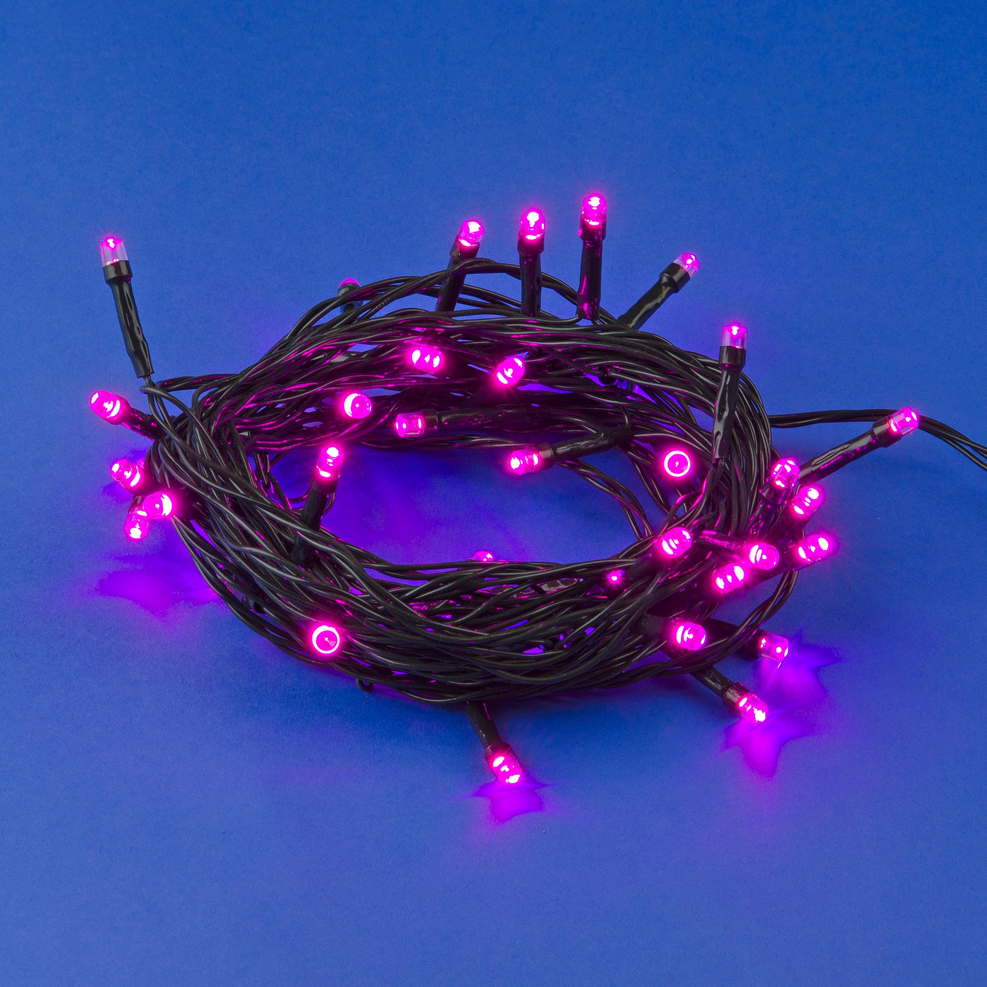 Гирлянда Uniel ULD-S0500-050/DGA PINK IP20