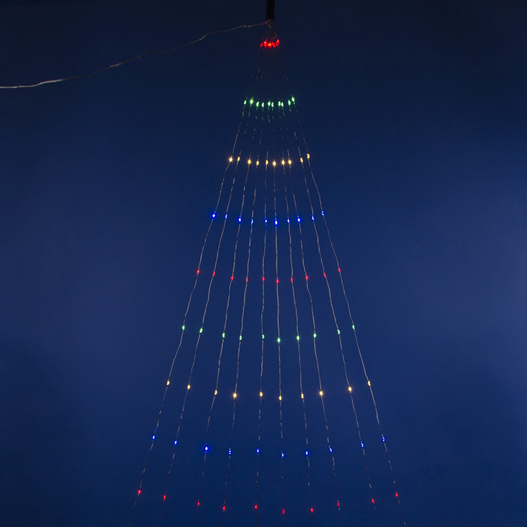 Новогоднее украшение Uniel ULD-E0120-120/STA MULTI IP44