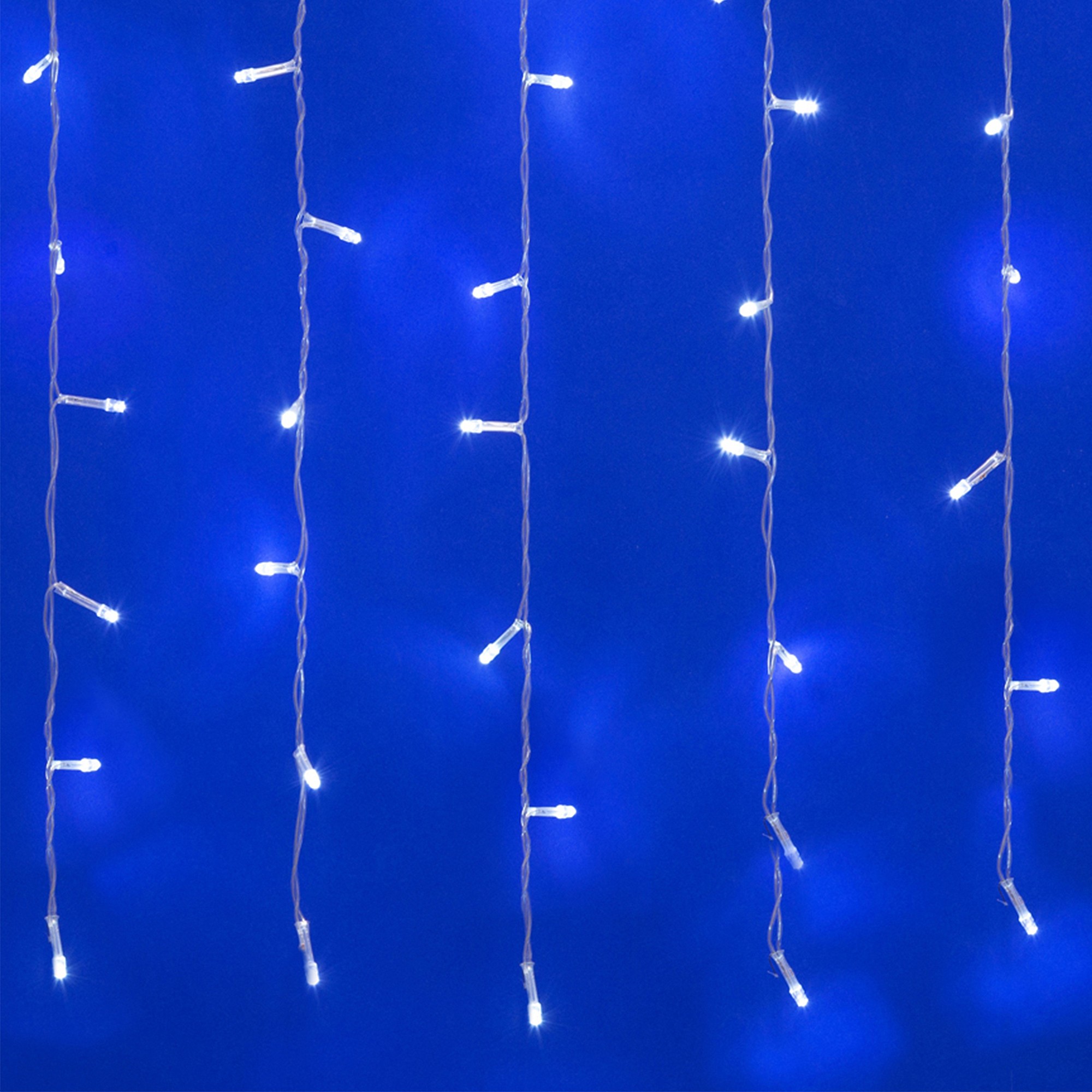 Занавес светодиодный, 3х2м Uniel ULD-C3020-160/DTA WHITE IP20