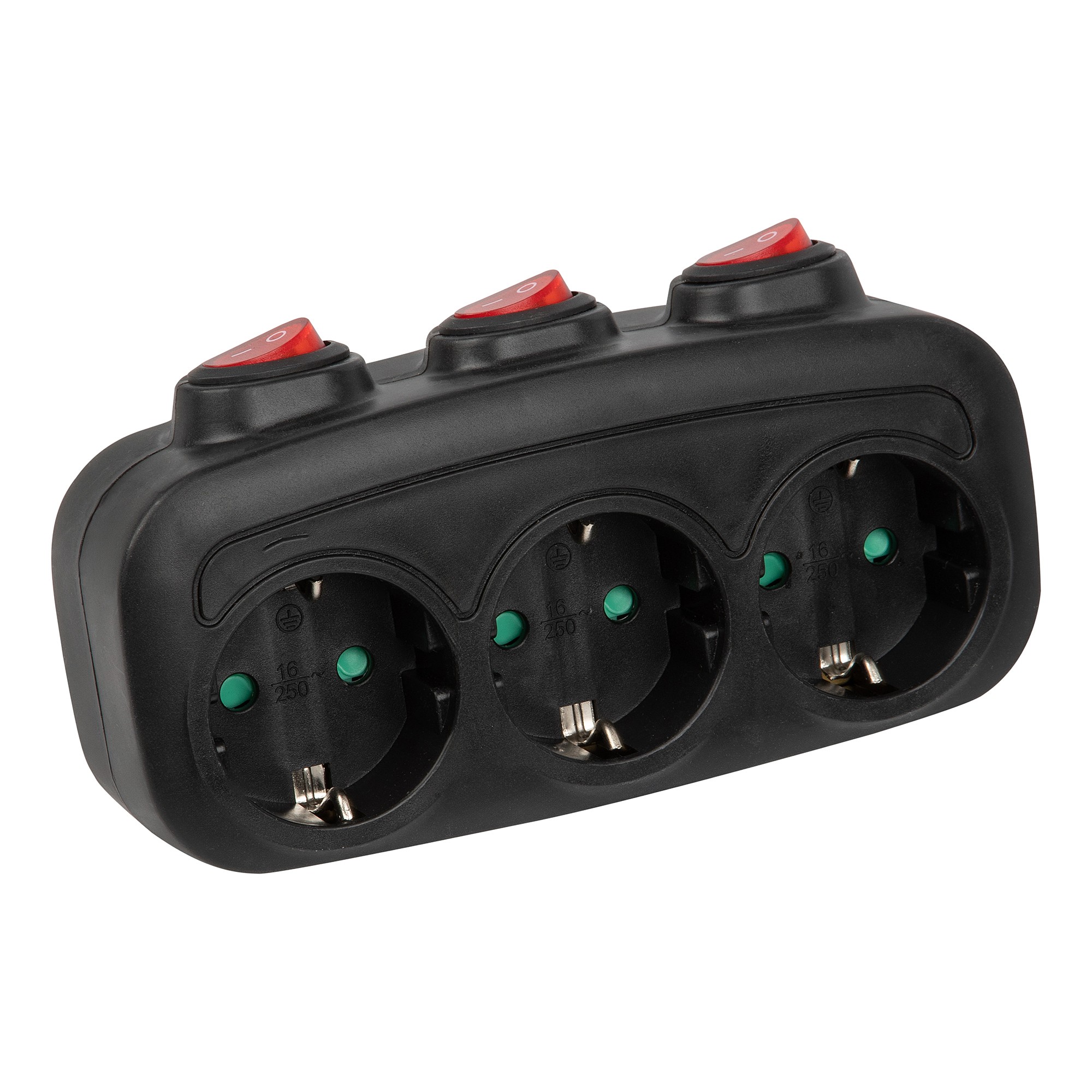 Разветвитель Uniel S-GES3-16OB BLACK