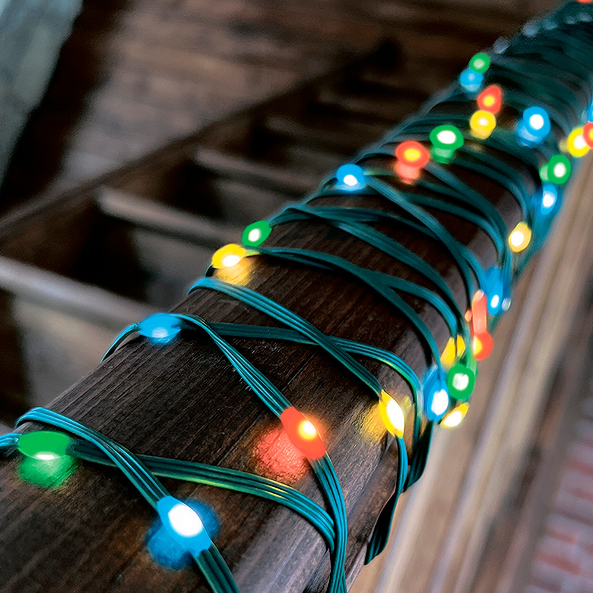 Гирлянда Uniel ULD-S1000-100/DGA MULTI IP20 DEW BAND