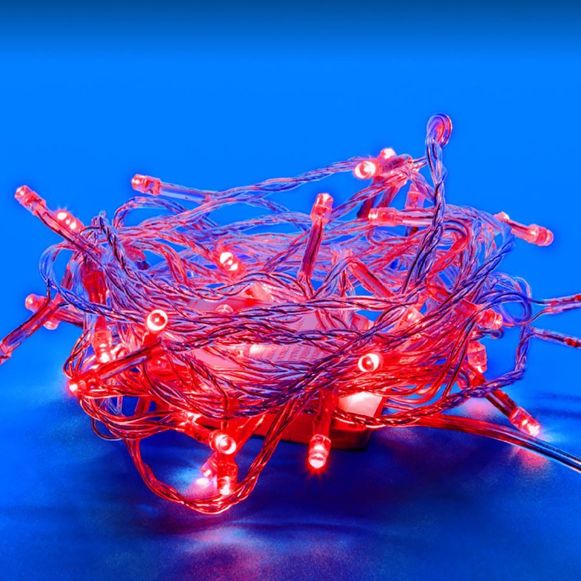 Гирлянда Uniel ULD-S0500-050/DTA RED IP20