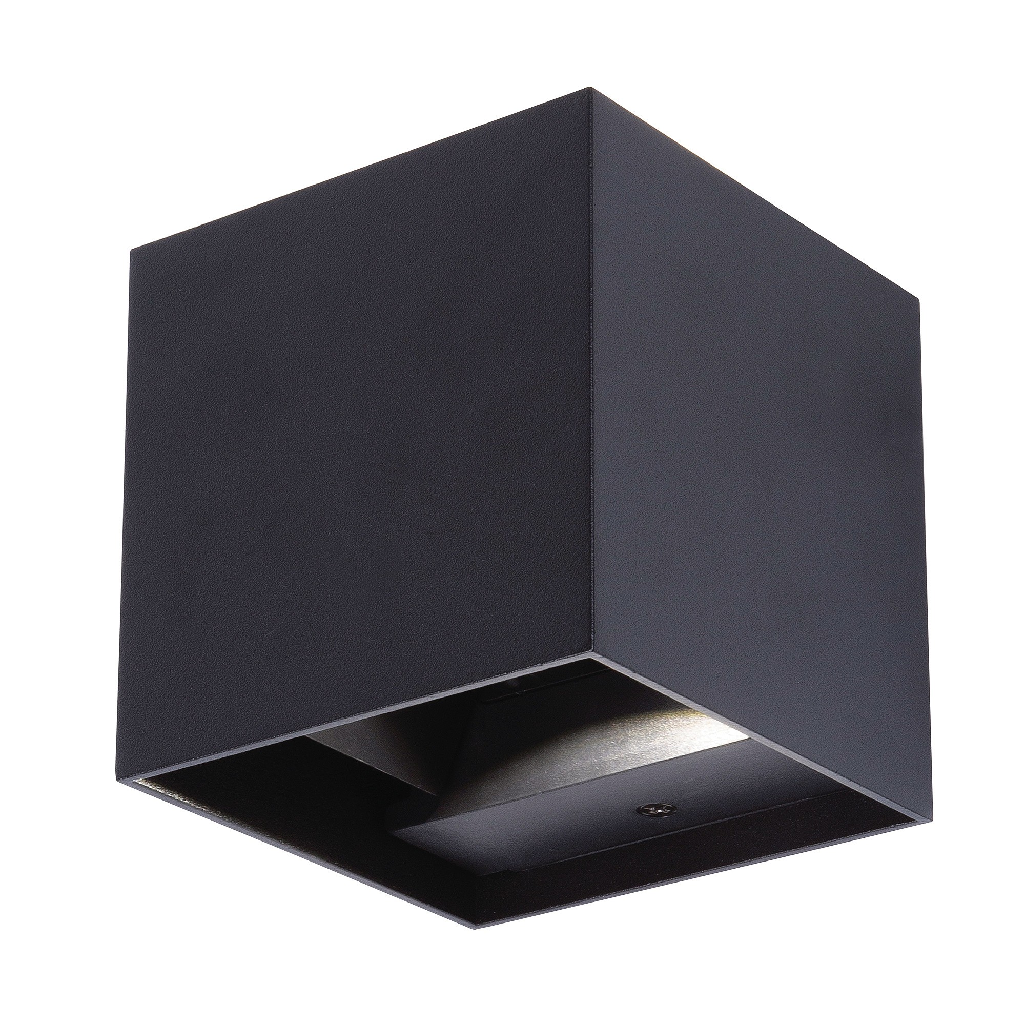 Уличный настенный светильник Uniel ULU-S55B-2x3W/3000K+4000K+6000K IP65 BLACK