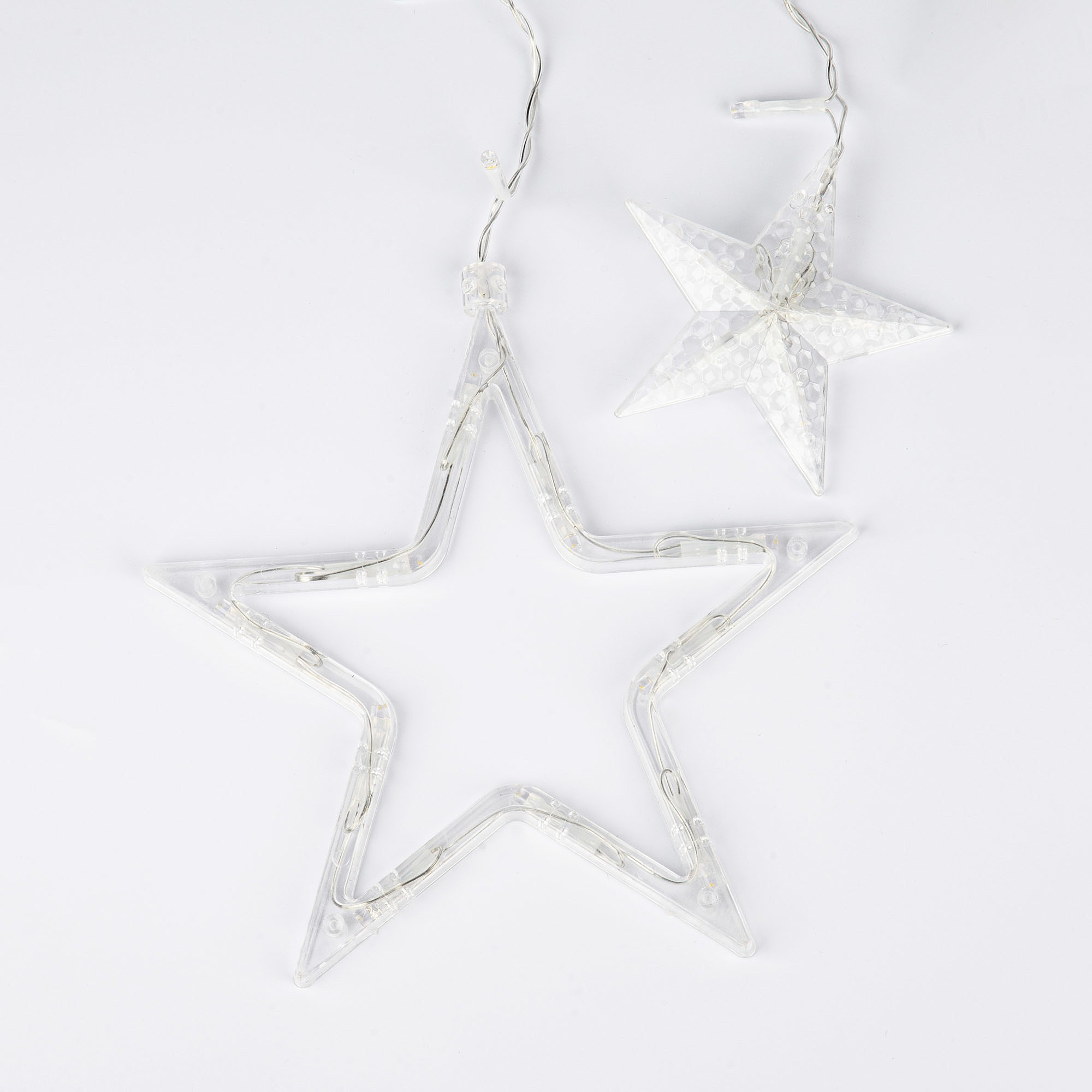 Гирлянда Uniel ULD-E3007-138/DTA WARM WHITE IP20 STARS-2