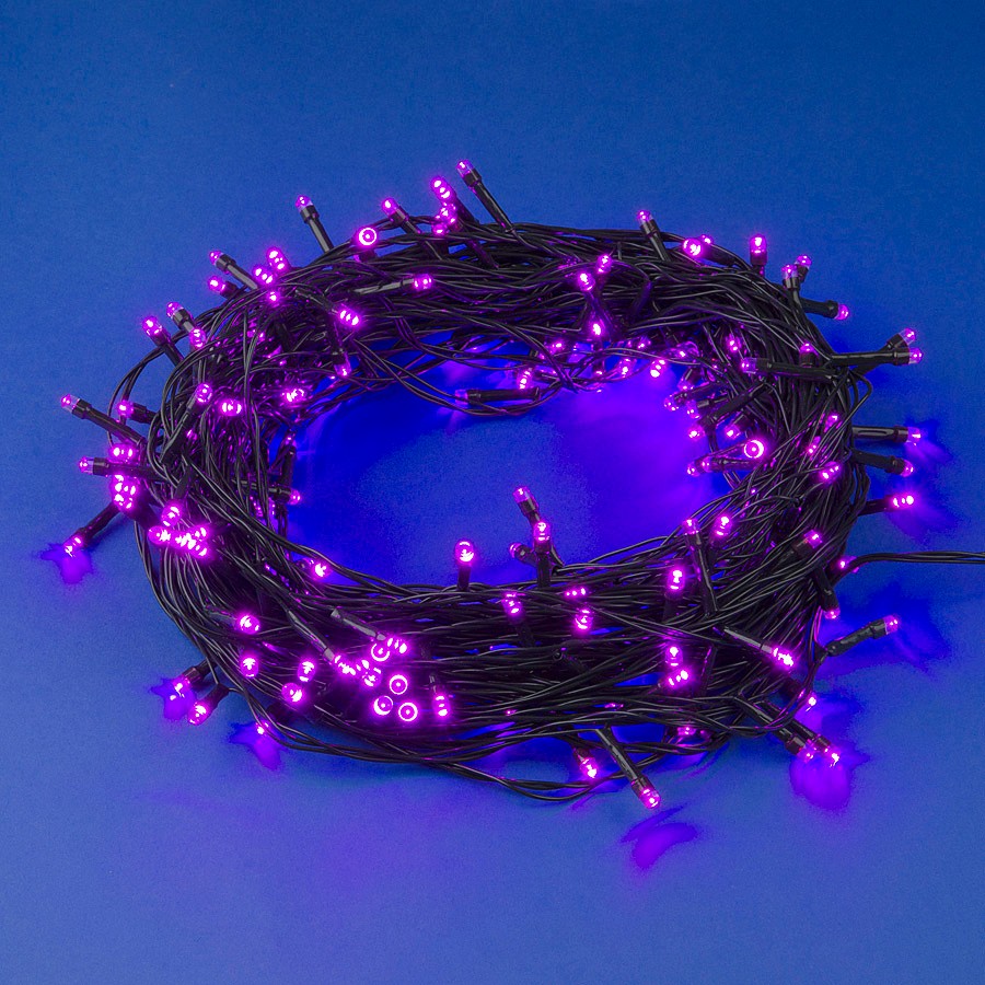 Гирлянда Uniel ULD-S1000-100/DGA PINK IP20