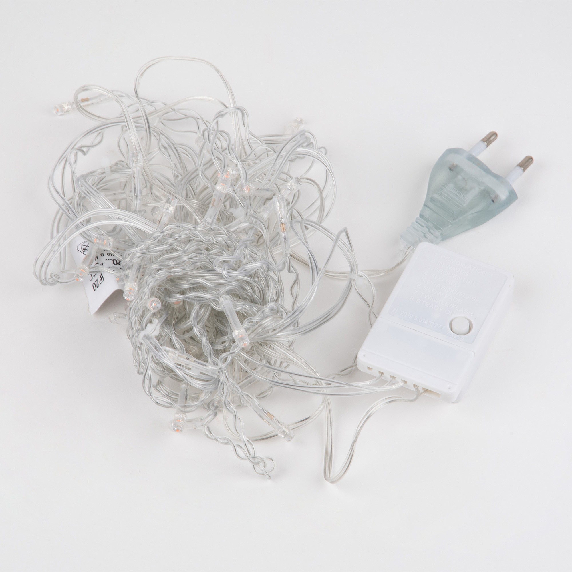 Бахрома светодиодная, 2м Uniel ULD-B2005-048/DTA PINK IP20