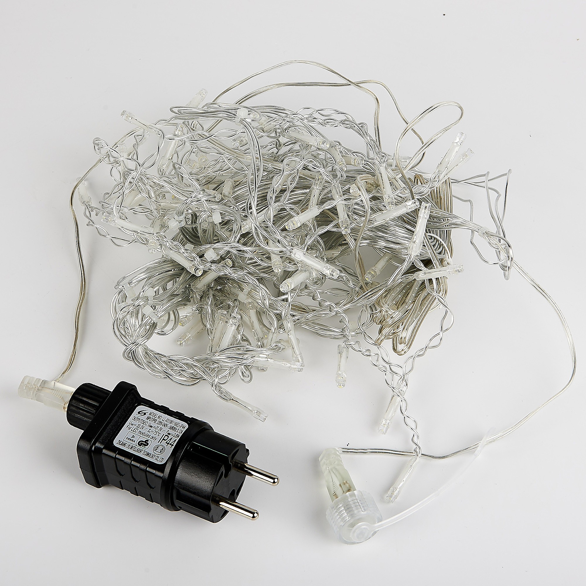 Бахрома светодиодная со статическим свечением, 6м Uniel ULD-B6006-080/STK WHITE IP44