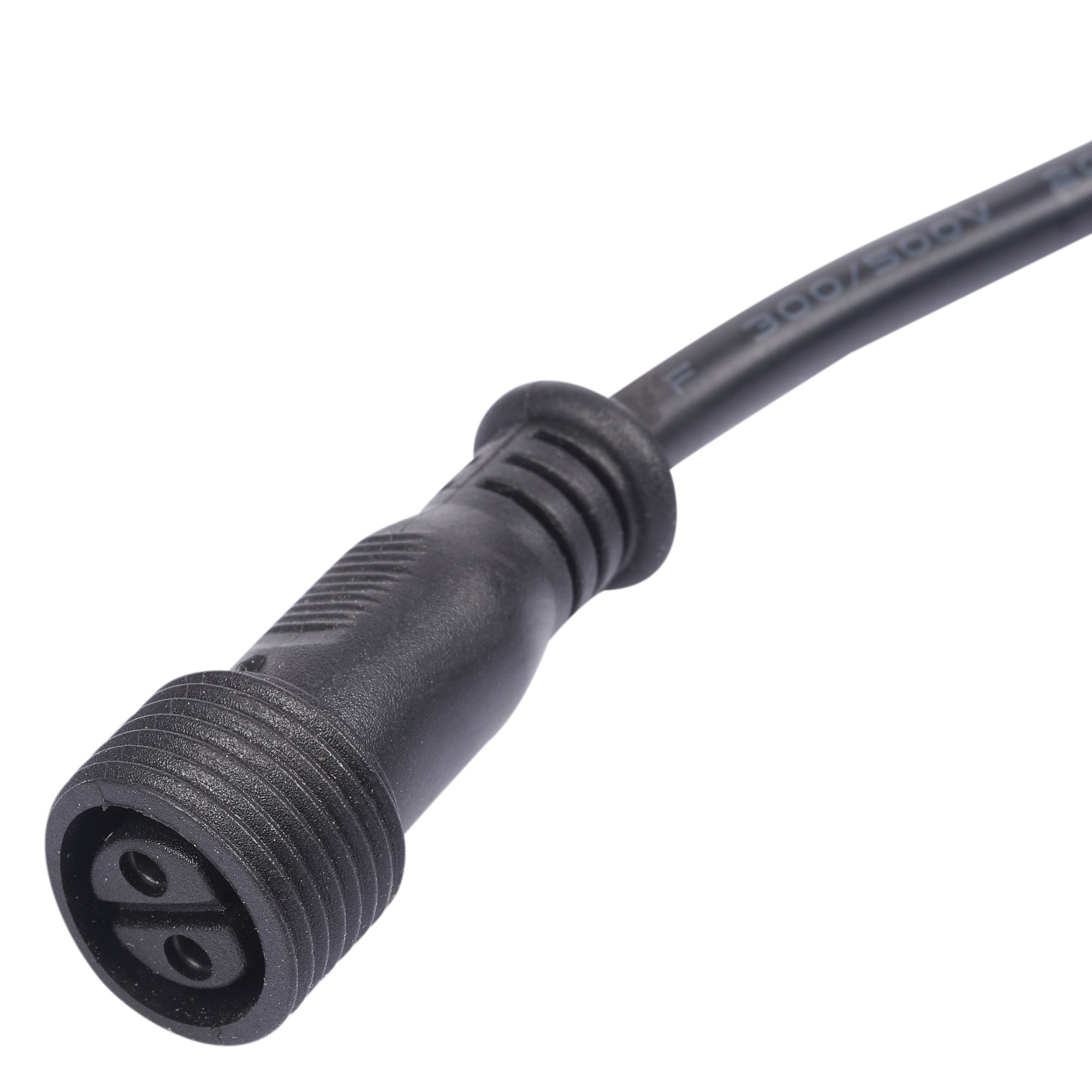 Провод 25 см для подключения прожекторов линейных 24V серии L52, L53 к блоку питания Uniel L52 линейные wallwasher UCX-LD2/L52-0.25M DC24V BLACK