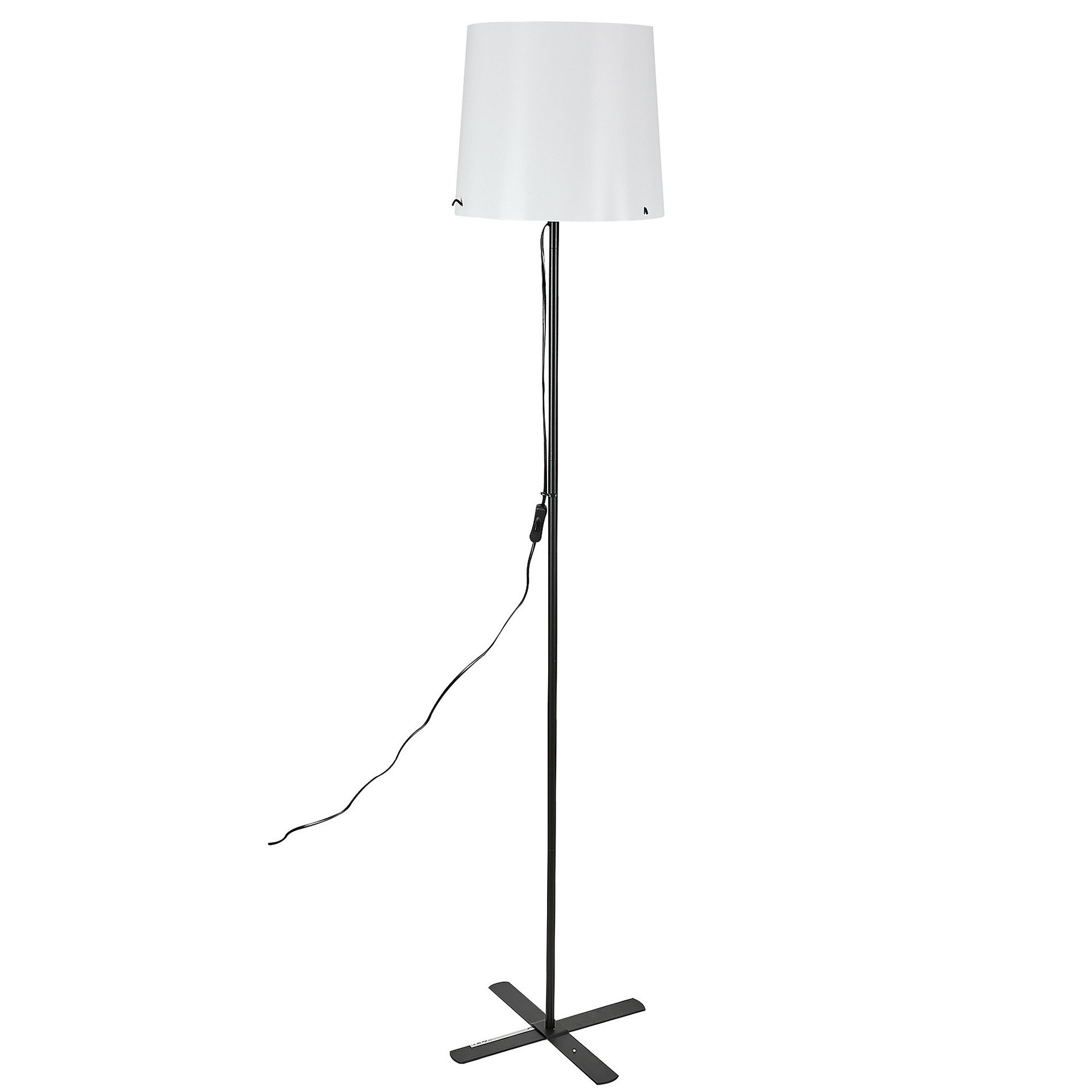 Торшер Uniel UML-T510 E27 BLACK/WHITE