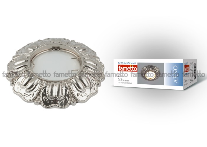 Встраиваемый светильник Fametto Arno DLS-A102 GU5.3 CHROME