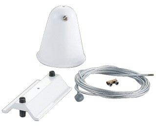 Набор для подвесного монтажа шинопроводов Volpe Ubx-q121 Набор для подвесного монтажа UFB-Q121 H21 WHITE 1 POLYBAG