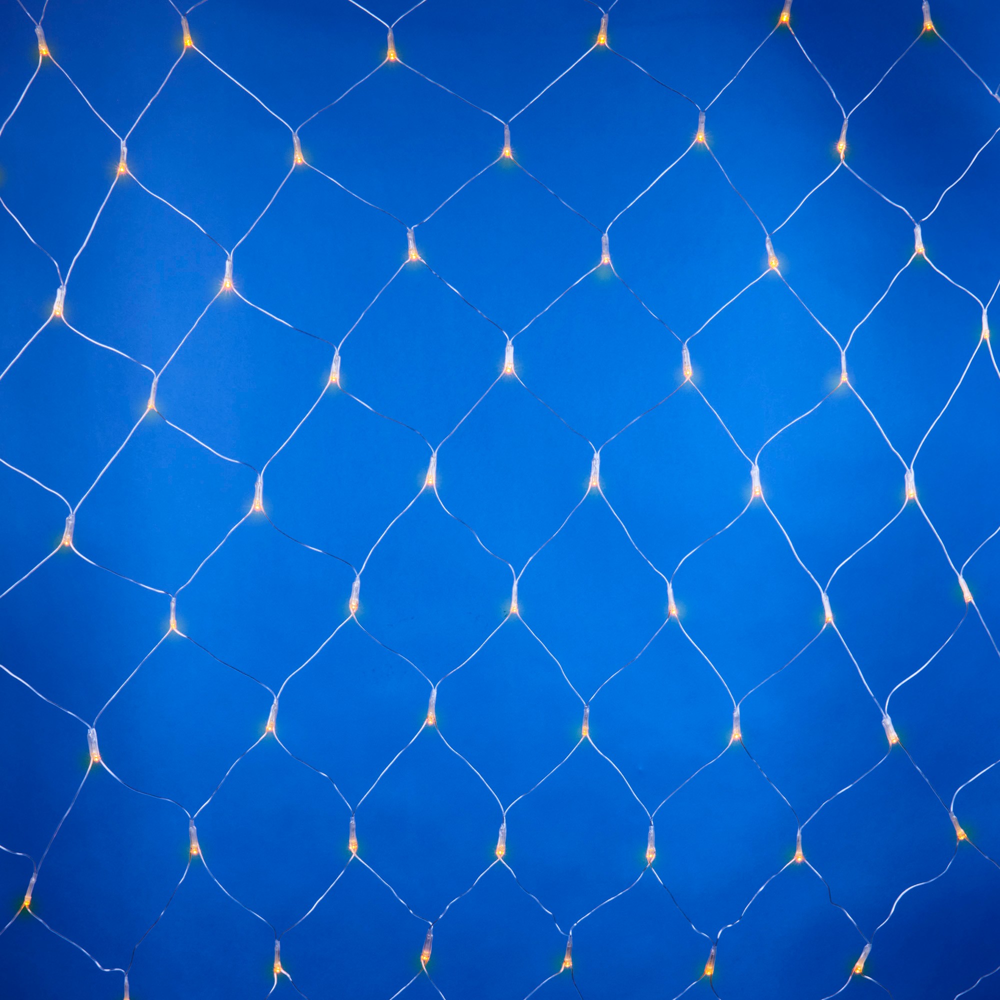 Сетка светодиодная с контроллером Uniel ULD-N2520-240/DTA YELLOW IP20