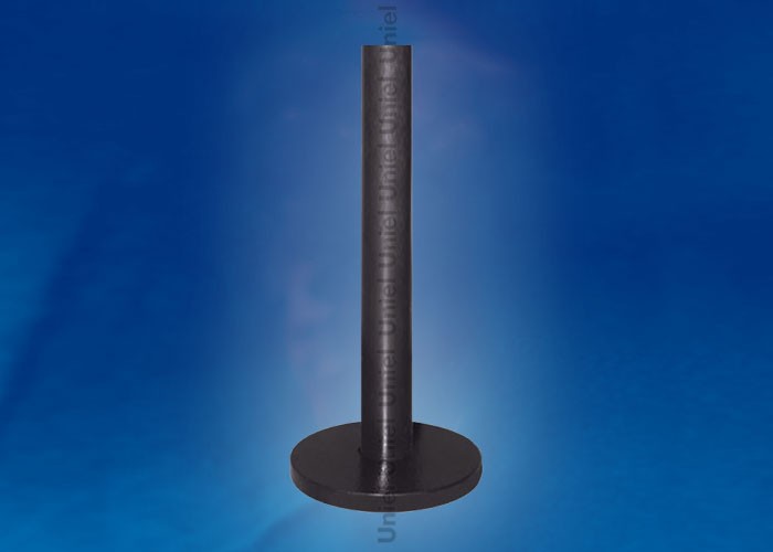 Опора с крышкой для садово-парковых светильников 1200мм Uniel UFP-E11BN-1200 BLACK