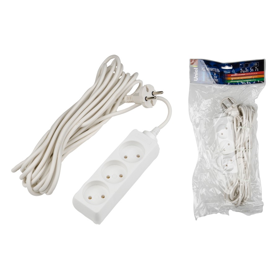 Удлинитель Uniel Standard S-CD3-7