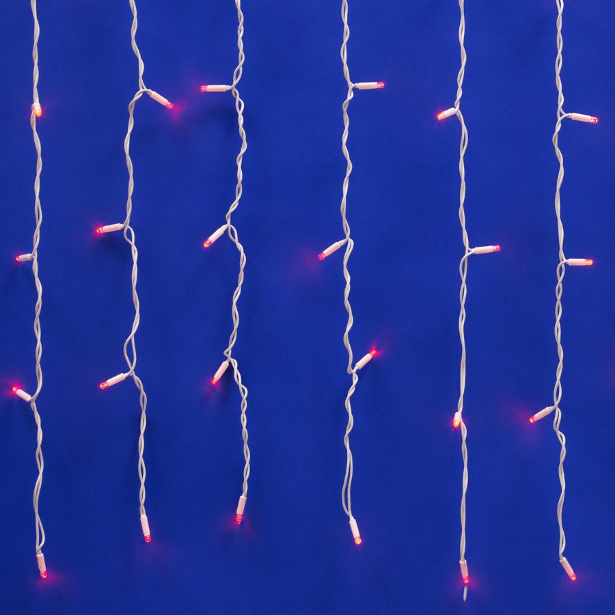 Занавес светодиодный со статическим свечением, 3х2м Uniel ULD-C2030-240/SWK RED IP67