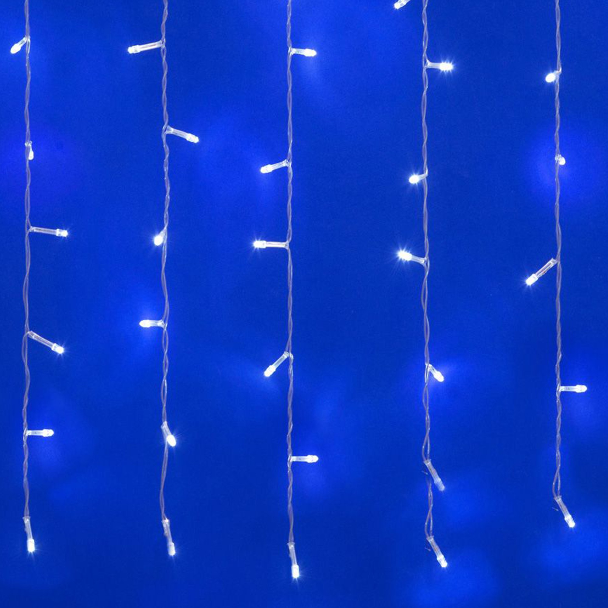 Занавес светодиодный,1,5х1,5 м Uniel ULD-C1515-160/DTA WHITE IP20