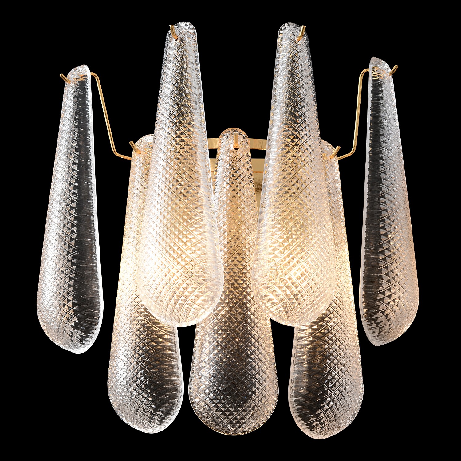 Настенное бра Crystal Lux Fontain FONTAIN AP2 GOLD