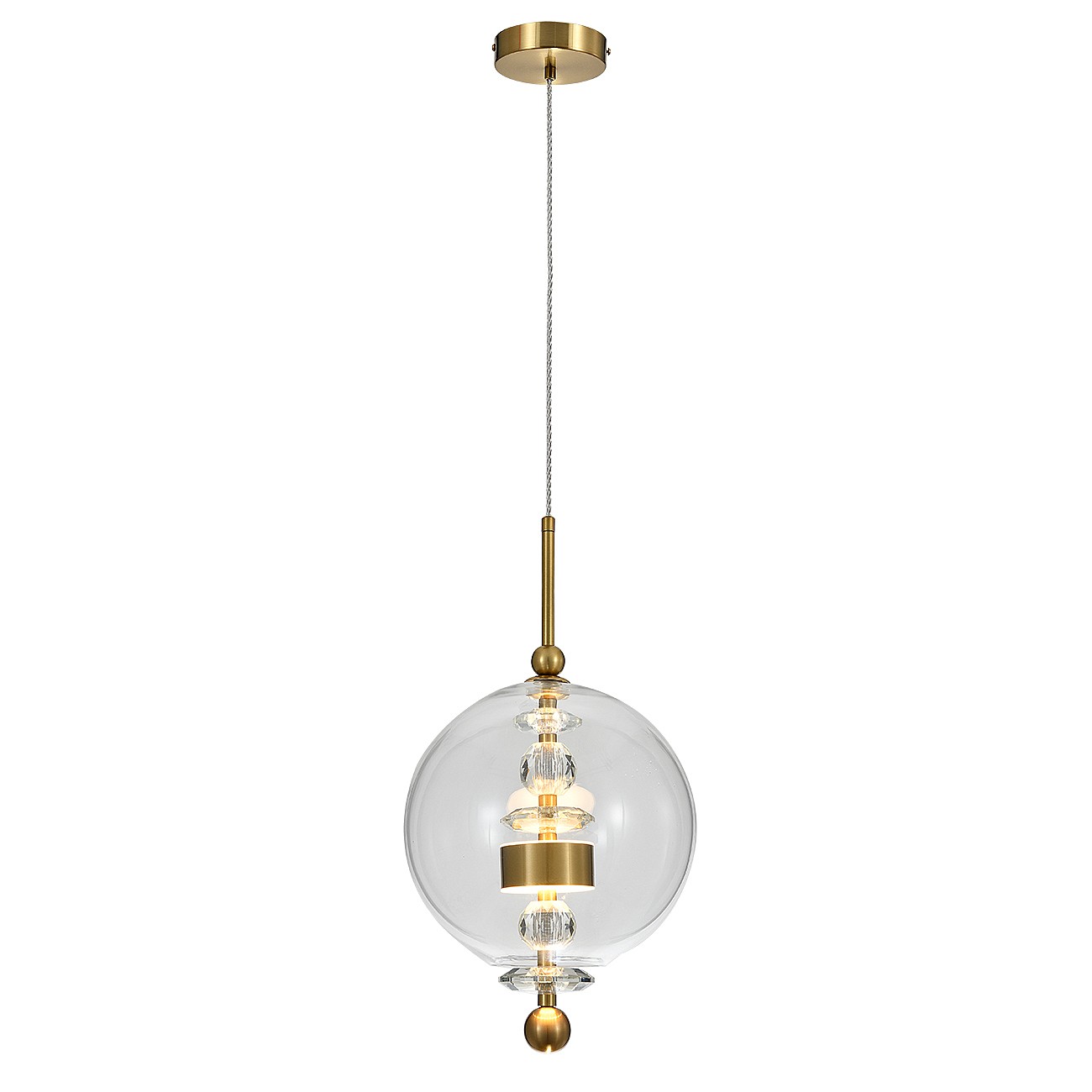 Светильник подвесной Indigo Illusione V000189L 11055/1P Clear