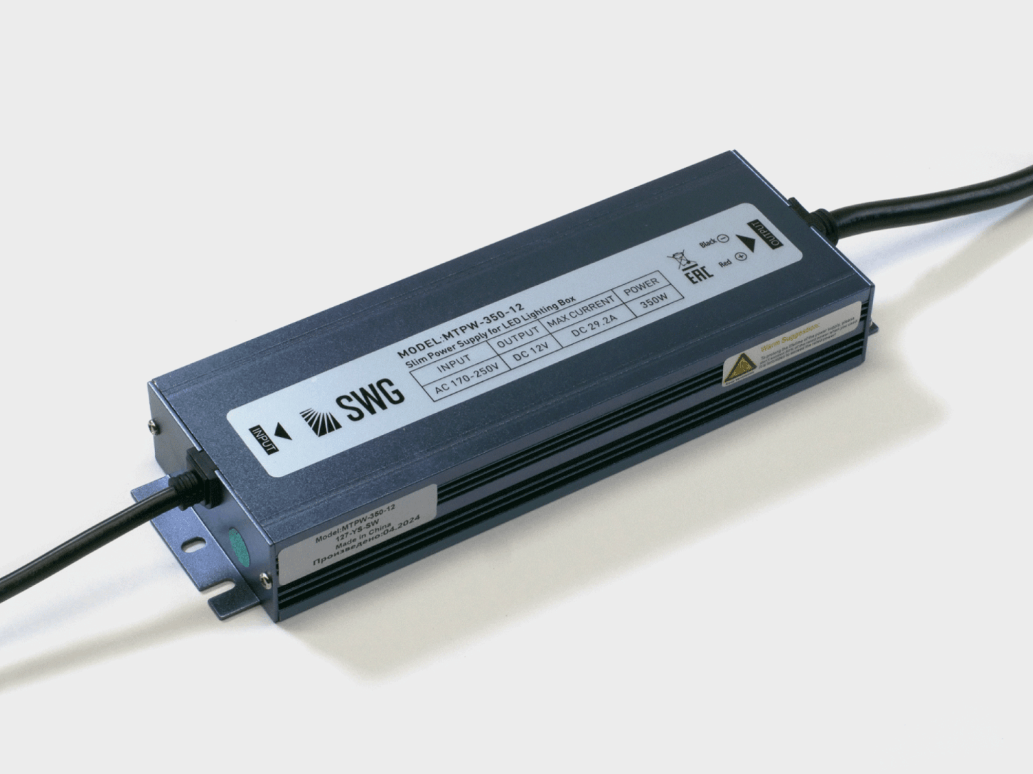 Драйвер для LED ленты SWG Standard MTPW MTPW-350-12